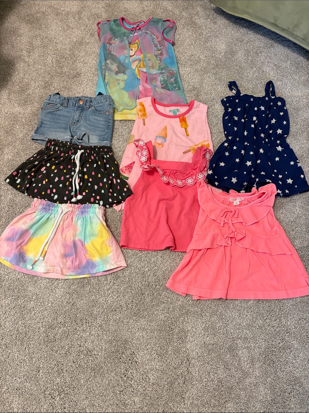 Summer toddler girls clothing lot